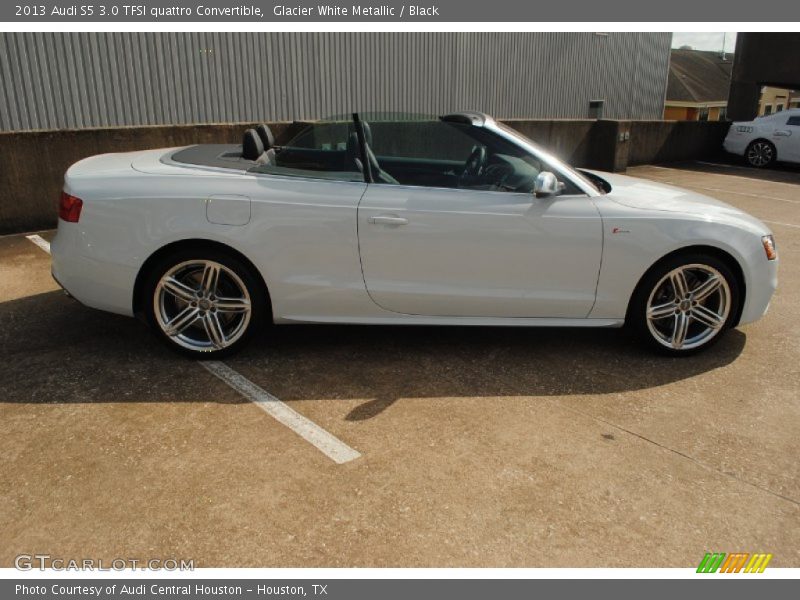 Glacier White Metallic / Black 2013 Audi S5 3.0 TFSI quattro Convertible