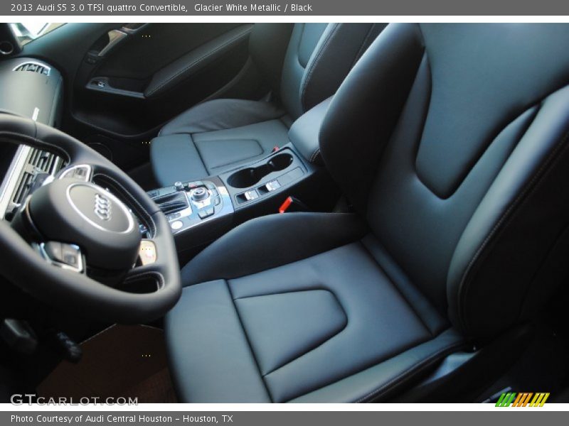 Glacier White Metallic / Black 2013 Audi S5 3.0 TFSI quattro Convertible