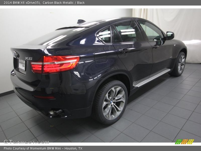 Carbon Black Metallic / Black 2014 BMW X6 xDrive35i