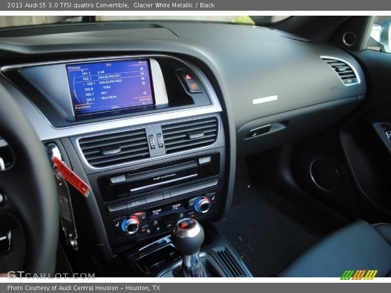 Glacier White Metallic / Black 2013 Audi S5 3.0 TFSI quattro Convertible