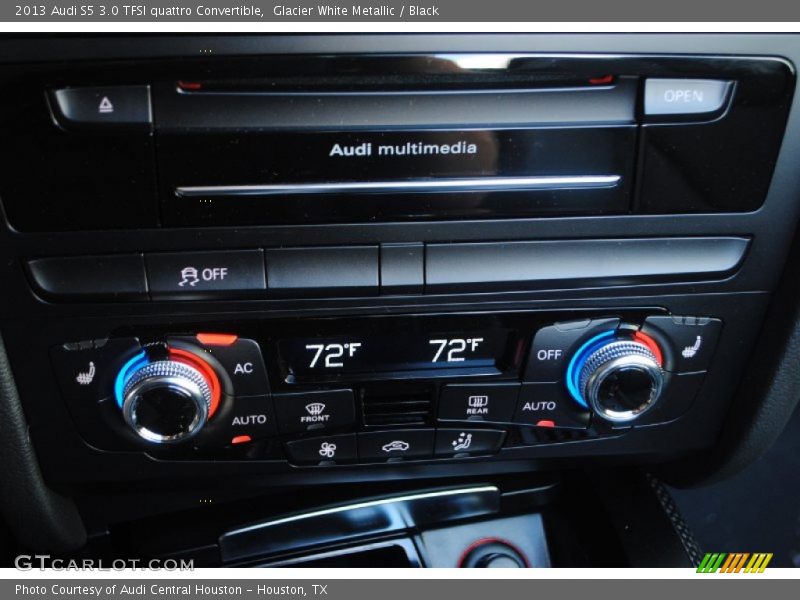Glacier White Metallic / Black 2013 Audi S5 3.0 TFSI quattro Convertible