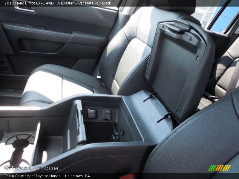 Alabaster Silver Metallic / Black 2013 Honda Pilot EX-L 4WD