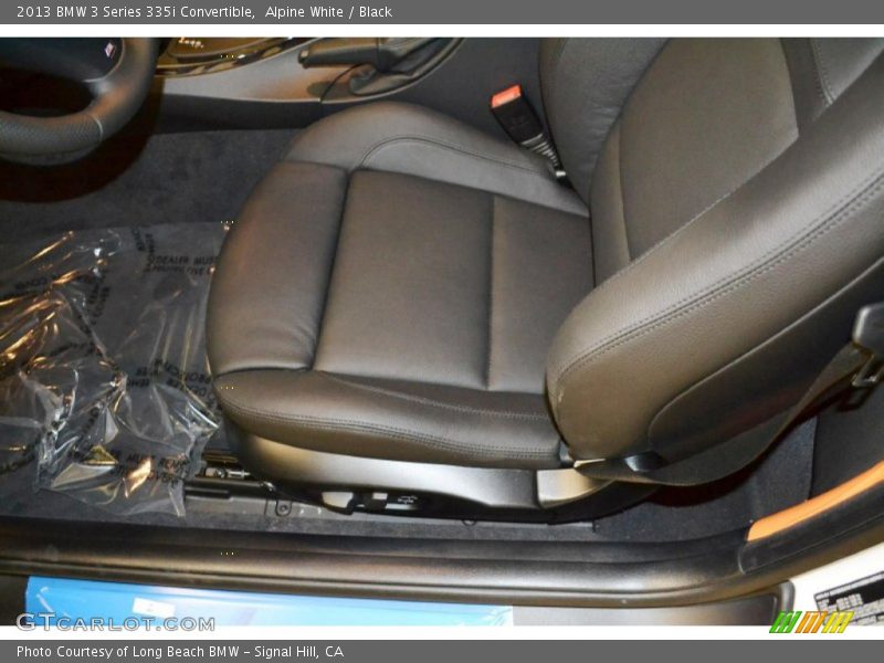 Alpine White / Black 2013 BMW 3 Series 335i Convertible
