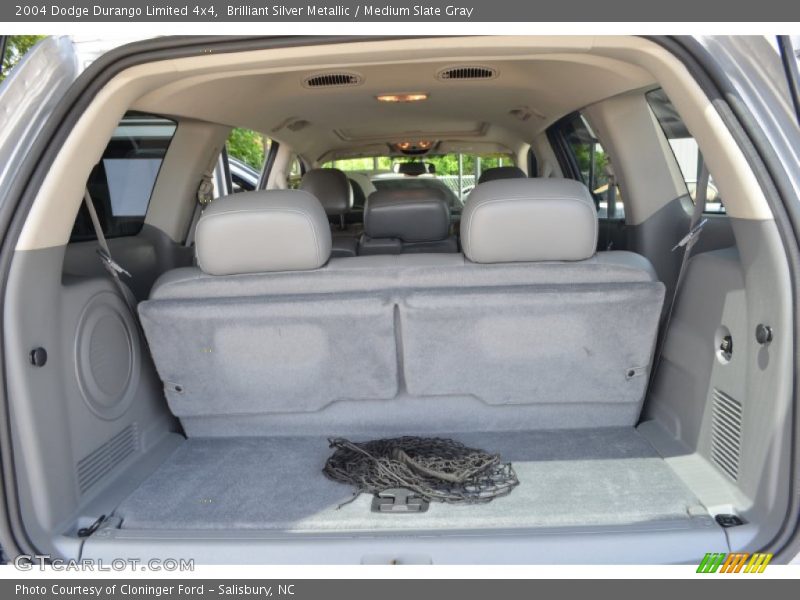 Brilliant Silver Metallic / Medium Slate Gray 2004 Dodge Durango Limited 4x4