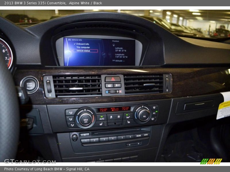 Alpine White / Black 2013 BMW 3 Series 335i Convertible