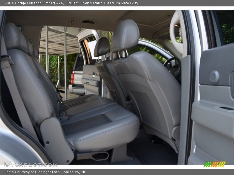 Brilliant Silver Metallic / Medium Slate Gray 2004 Dodge Durango Limited 4x4
