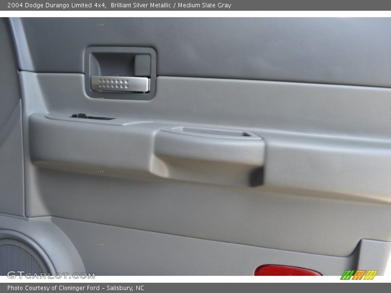 Brilliant Silver Metallic / Medium Slate Gray 2004 Dodge Durango Limited 4x4