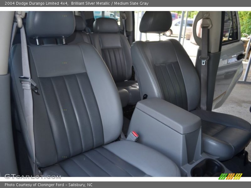Brilliant Silver Metallic / Medium Slate Gray 2004 Dodge Durango Limited 4x4