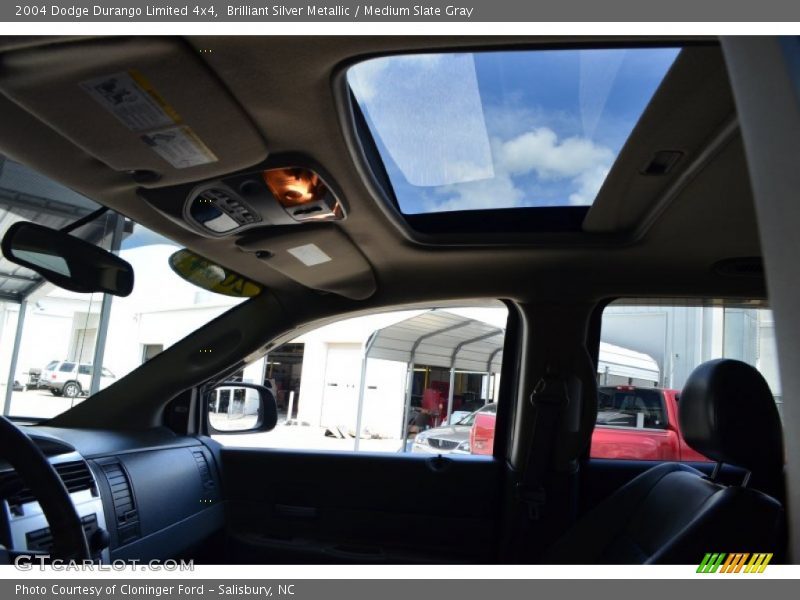 Brilliant Silver Metallic / Medium Slate Gray 2004 Dodge Durango Limited 4x4