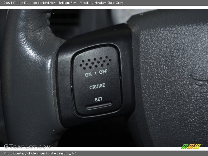 Brilliant Silver Metallic / Medium Slate Gray 2004 Dodge Durango Limited 4x4