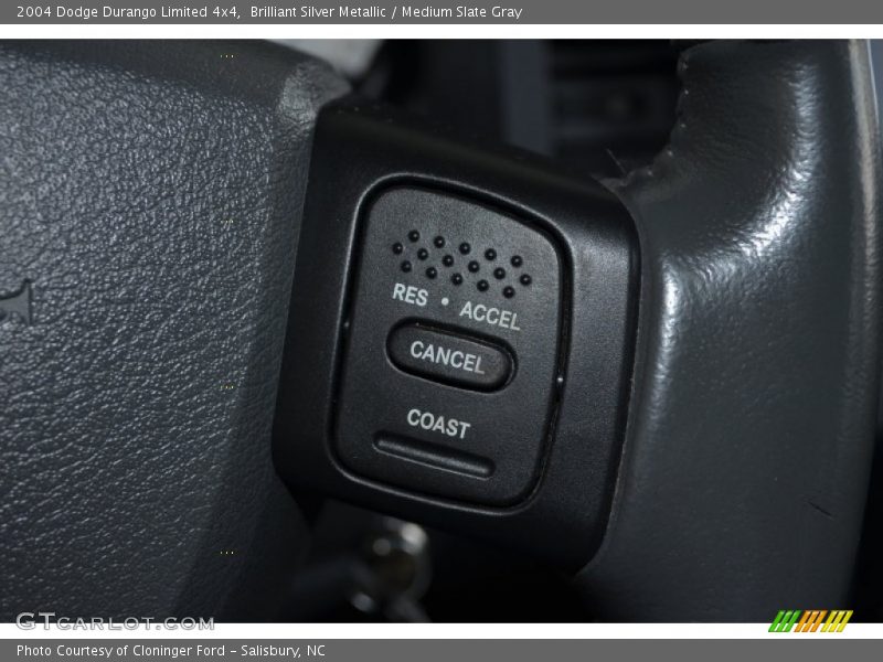 Brilliant Silver Metallic / Medium Slate Gray 2004 Dodge Durango Limited 4x4