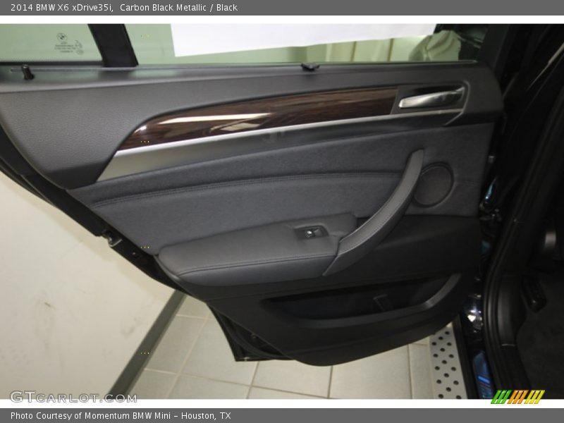 Carbon Black Metallic / Black 2014 BMW X6 xDrive35i