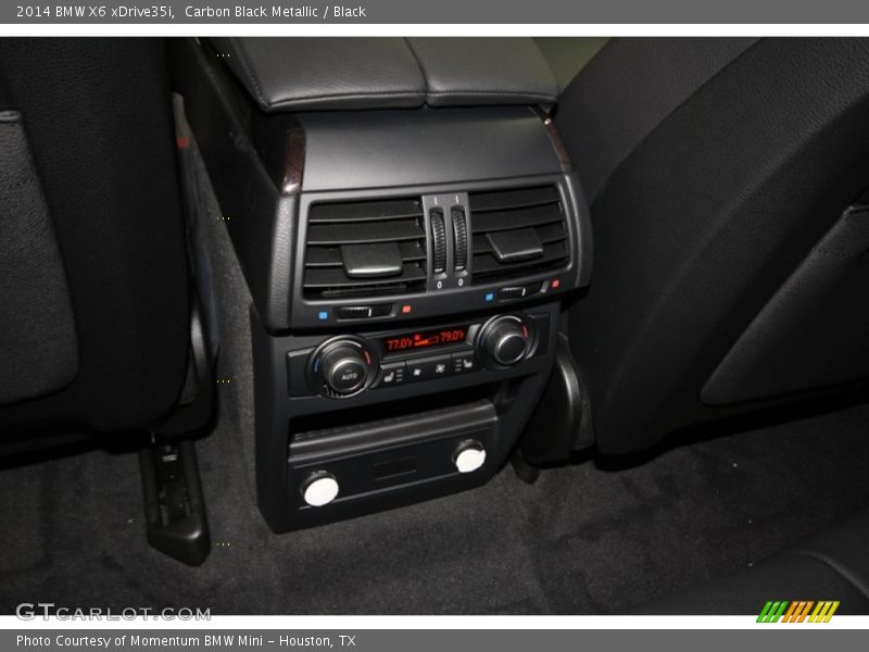Carbon Black Metallic / Black 2014 BMW X6 xDrive35i