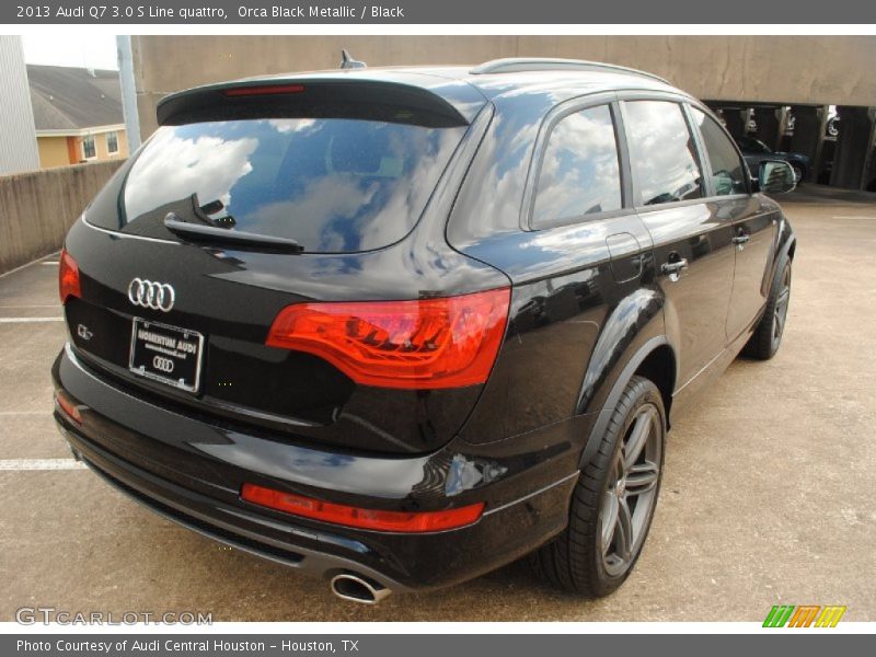Orca Black Metallic / Black 2013 Audi Q7 3.0 S Line quattro