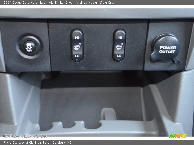 Brilliant Silver Metallic / Medium Slate Gray 2004 Dodge Durango Limited 4x4
