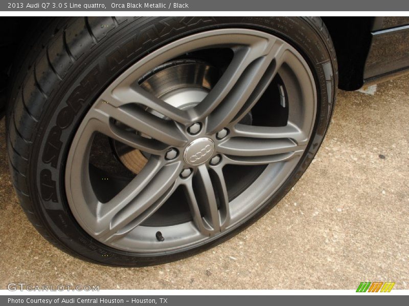 Orca Black Metallic / Black 2013 Audi Q7 3.0 S Line quattro