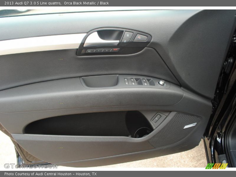 Orca Black Metallic / Black 2013 Audi Q7 3.0 S Line quattro