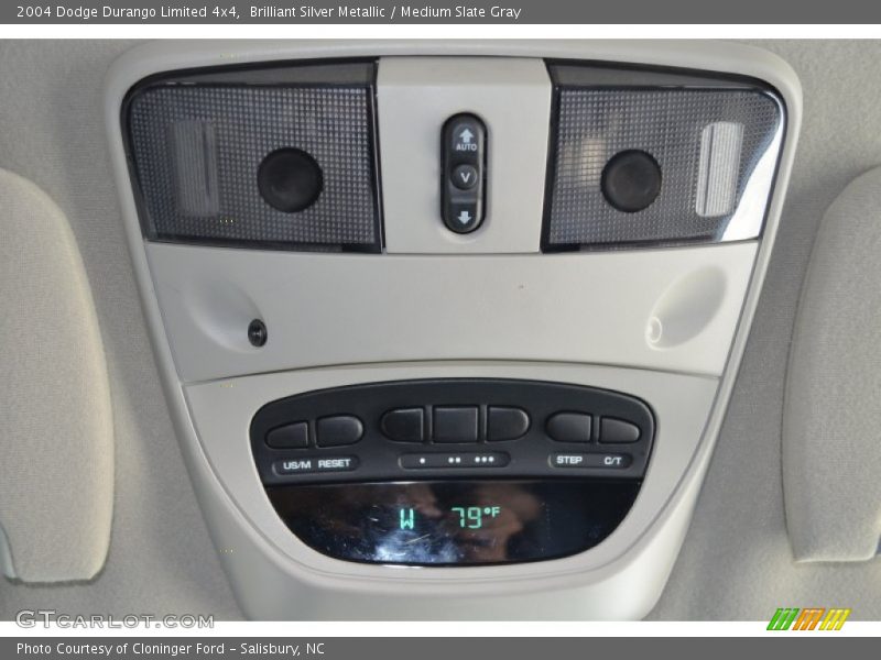 Brilliant Silver Metallic / Medium Slate Gray 2004 Dodge Durango Limited 4x4