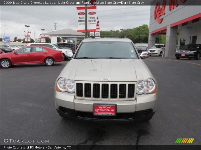 Light Graystone Pearl / Medium Slate Gray/Dark Slate Gray 2009 Jeep Grand Cherokee Laredo