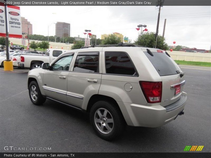 Light Graystone Pearl / Medium Slate Gray/Dark Slate Gray 2009 Jeep Grand Cherokee Laredo