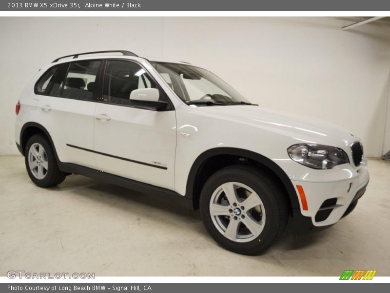 Alpine White / Black 2013 BMW X5 xDrive 35i