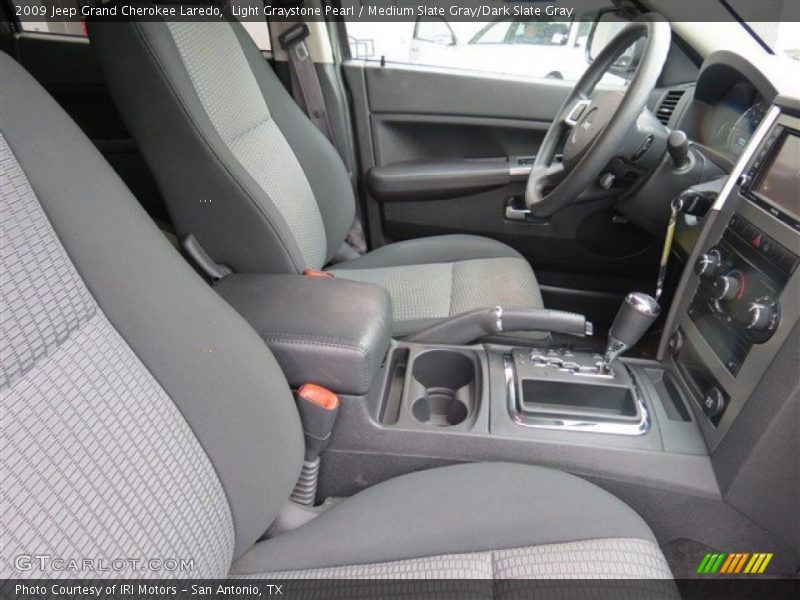 Light Graystone Pearl / Medium Slate Gray/Dark Slate Gray 2009 Jeep Grand Cherokee Laredo