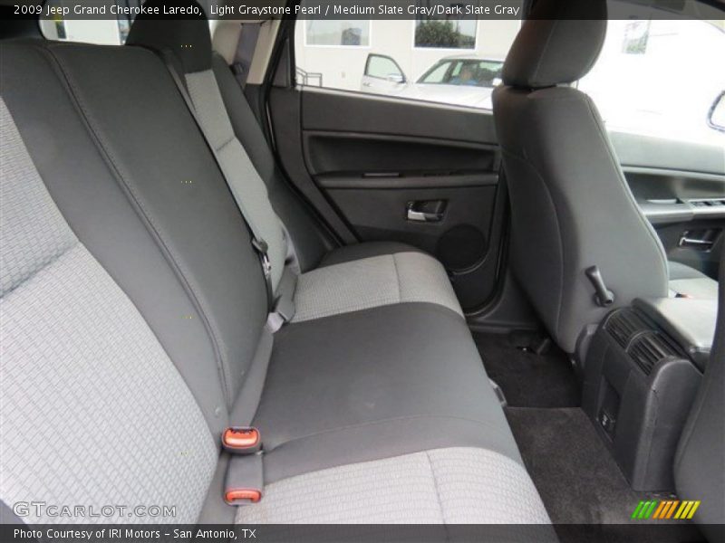 Light Graystone Pearl / Medium Slate Gray/Dark Slate Gray 2009 Jeep Grand Cherokee Laredo