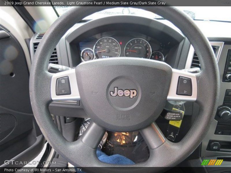 Light Graystone Pearl / Medium Slate Gray/Dark Slate Gray 2009 Jeep Grand Cherokee Laredo