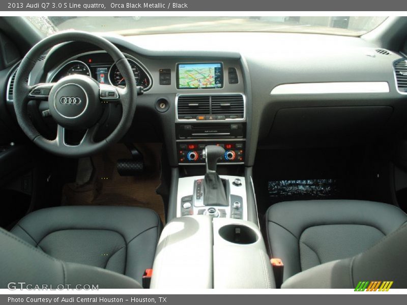 Orca Black Metallic / Black 2013 Audi Q7 3.0 S Line quattro