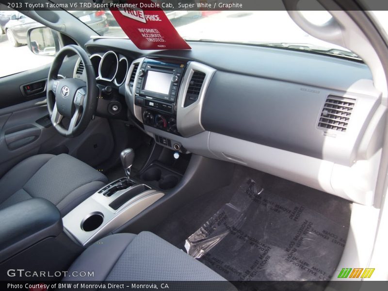  2013 Tacoma V6 TRD Sport Prerunner Double Cab Graphite Interior