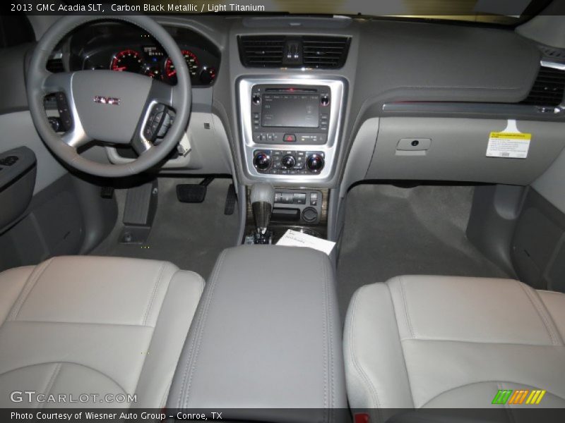 Carbon Black Metallic / Light Titanium 2013 GMC Acadia SLT