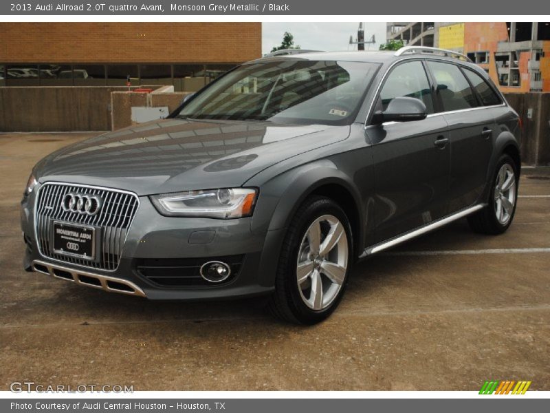 Monsoon Grey Metallic / Black 2013 Audi Allroad 2.0T quattro Avant