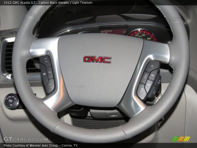Carbon Black Metallic / Light Titanium 2013 GMC Acadia SLT