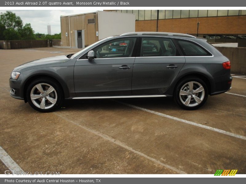 Monsoon Grey Metallic / Black 2013 Audi Allroad 2.0T quattro Avant