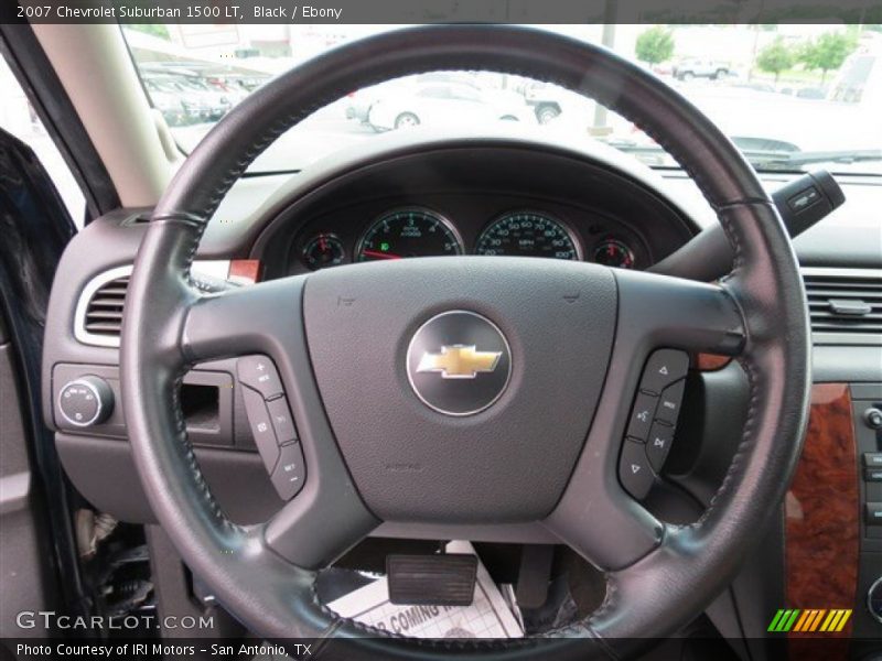Black / Ebony 2007 Chevrolet Suburban 1500 LT