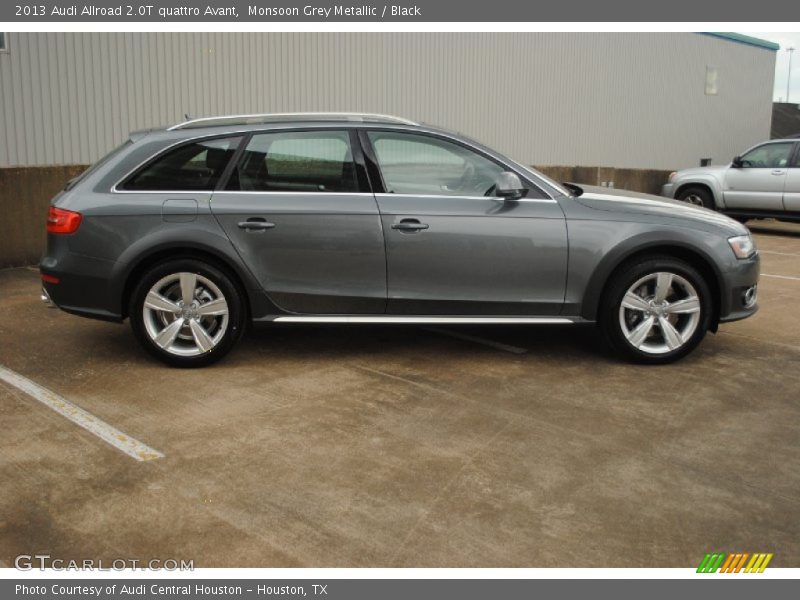 Monsoon Grey Metallic / Black 2013 Audi Allroad 2.0T quattro Avant