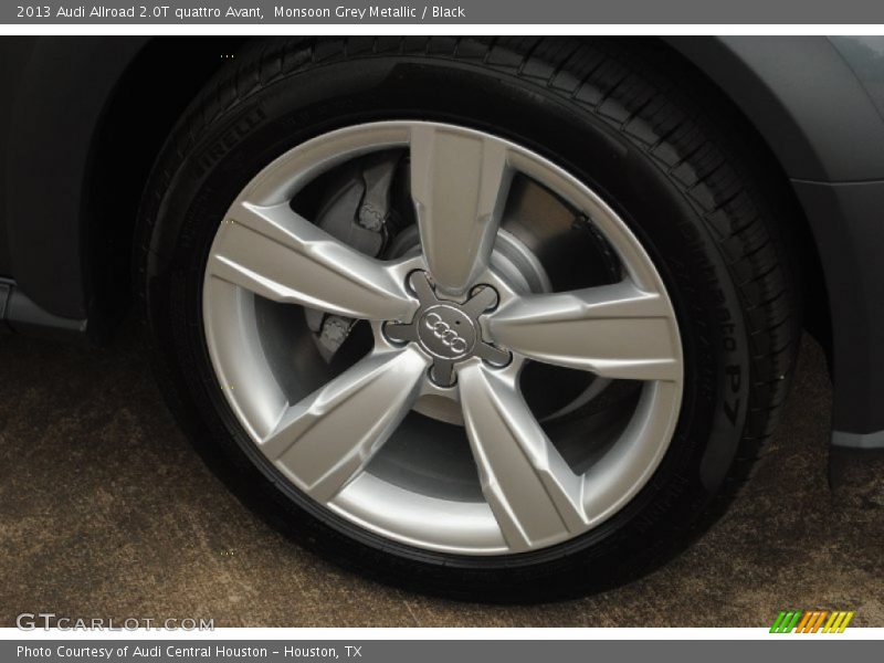 Monsoon Grey Metallic / Black 2013 Audi Allroad 2.0T quattro Avant