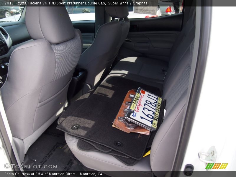 Super White / Graphite 2013 Toyota Tacoma V6 TRD Sport Prerunner Double Cab