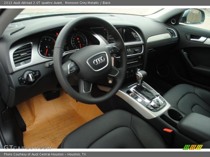 Monsoon Grey Metallic / Black 2013 Audi Allroad 2.0T quattro Avant