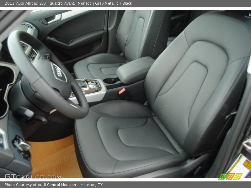 Monsoon Grey Metallic / Black 2013 Audi Allroad 2.0T quattro Avant