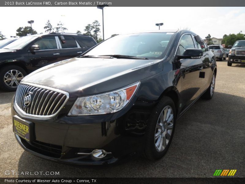Carbon Black Metallic / Titanium 2013 Buick LaCrosse FWD