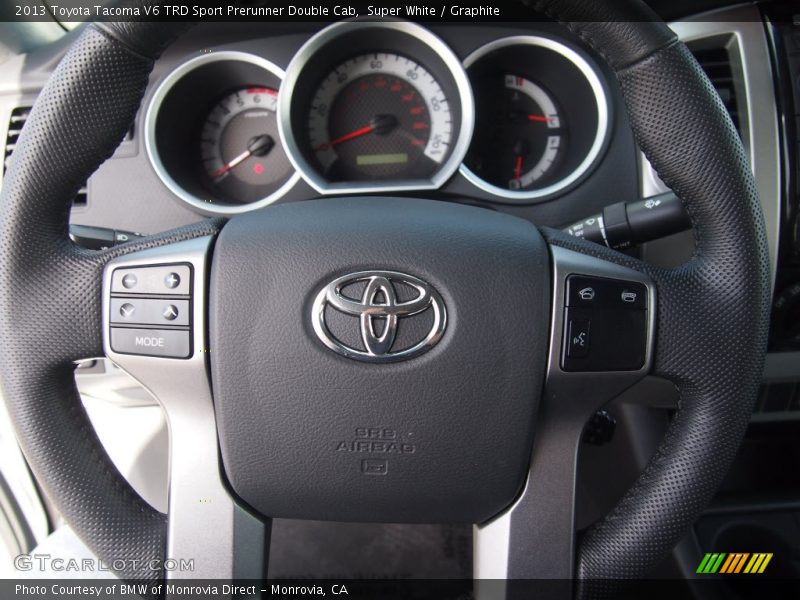  2013 Tacoma V6 TRD Sport Prerunner Double Cab Steering Wheel