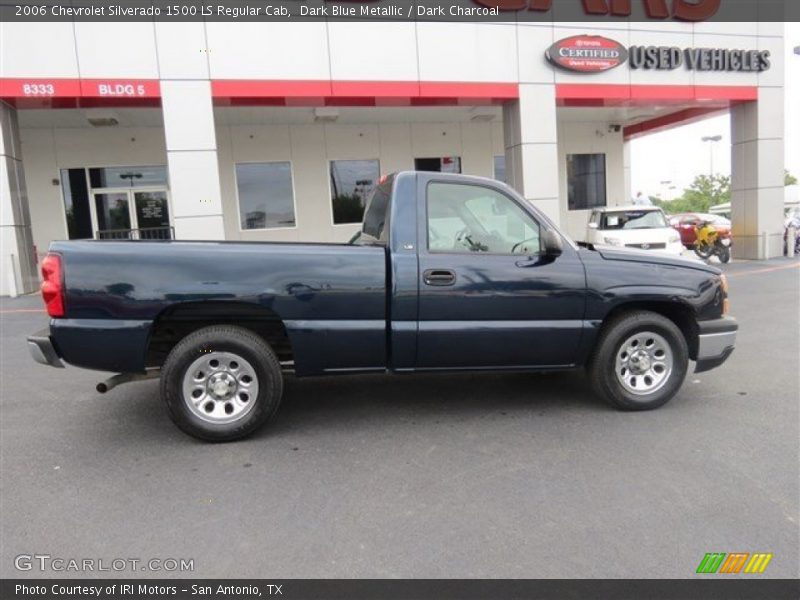 Dark Blue Metallic / Dark Charcoal 2006 Chevrolet Silverado 1500 LS Regular Cab