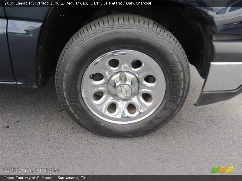 Dark Blue Metallic / Dark Charcoal 2006 Chevrolet Silverado 1500 LS Regular Cab