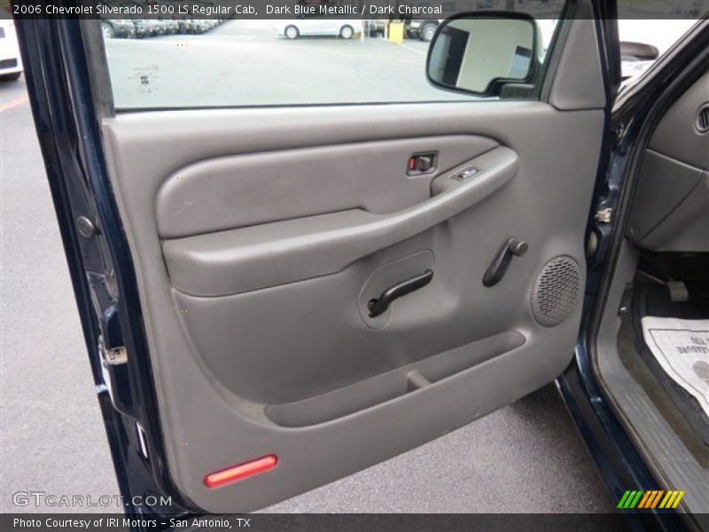 Dark Blue Metallic / Dark Charcoal 2006 Chevrolet Silverado 1500 LS Regular Cab