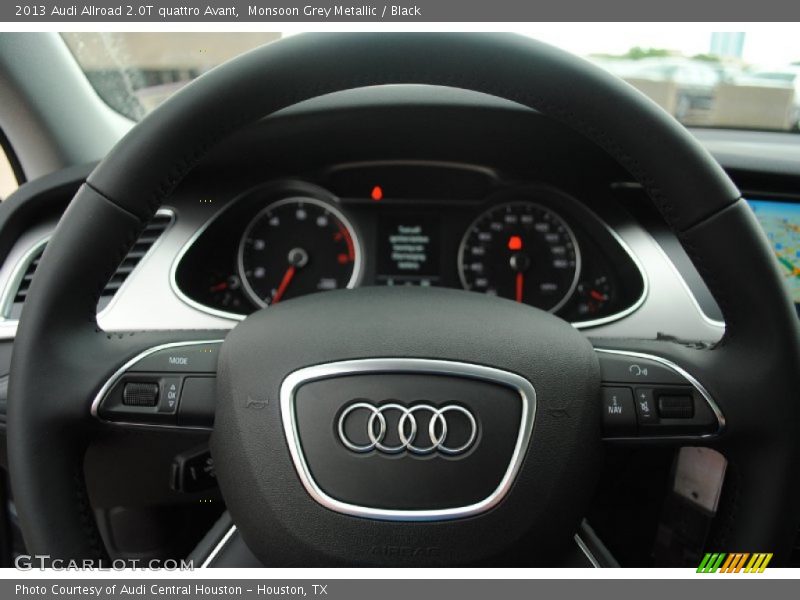 Monsoon Grey Metallic / Black 2013 Audi Allroad 2.0T quattro Avant