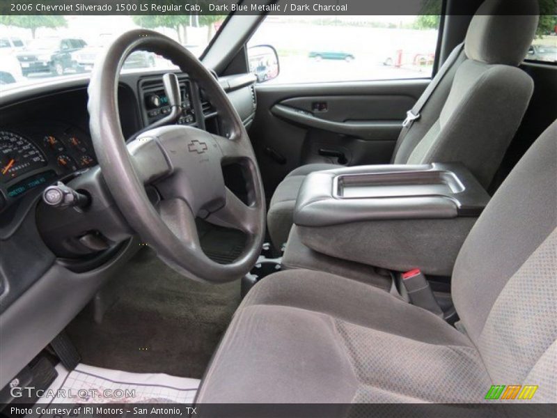 Dark Blue Metallic / Dark Charcoal 2006 Chevrolet Silverado 1500 LS Regular Cab