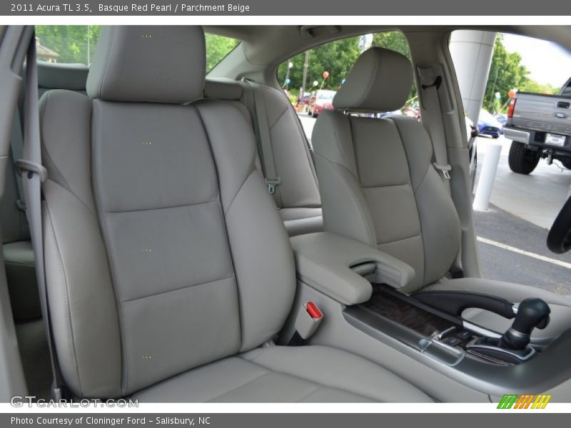 Front Seat of 2011 TL 3.5