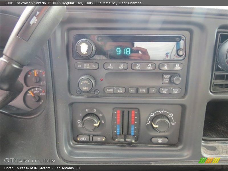 Dark Blue Metallic / Dark Charcoal 2006 Chevrolet Silverado 1500 LS Regular Cab