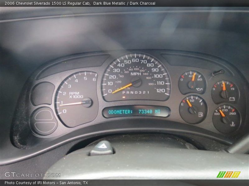 Dark Blue Metallic / Dark Charcoal 2006 Chevrolet Silverado 1500 LS Regular Cab